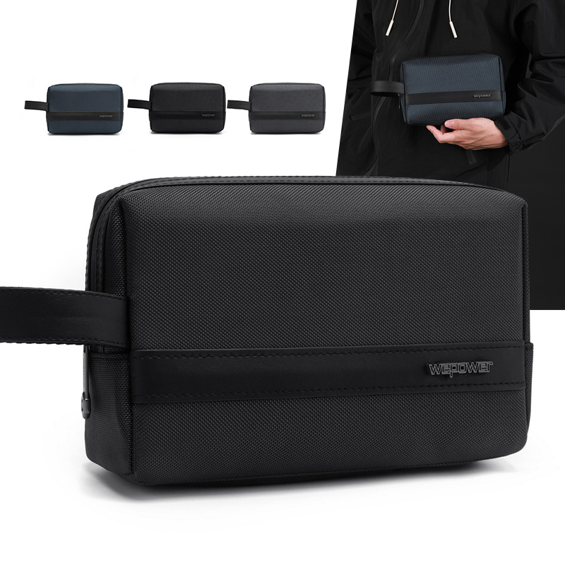 Travel Organizer Men - Mehrschichtige Elektronik-Organizer-Tasche, Tragbare Reise-Aufbewahrungstasche für Kopfhörer,