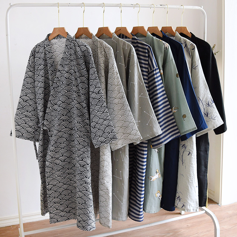 Japanischer Bademantel aus rei – Men'S Kimono Accessories Bewertung und Preis