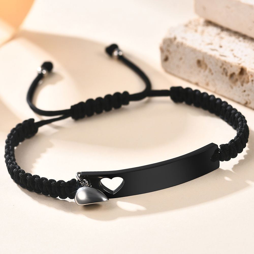 Maßgefertigtes Edelstahl-Paar- – Men Accessories All Bewertung und Preis